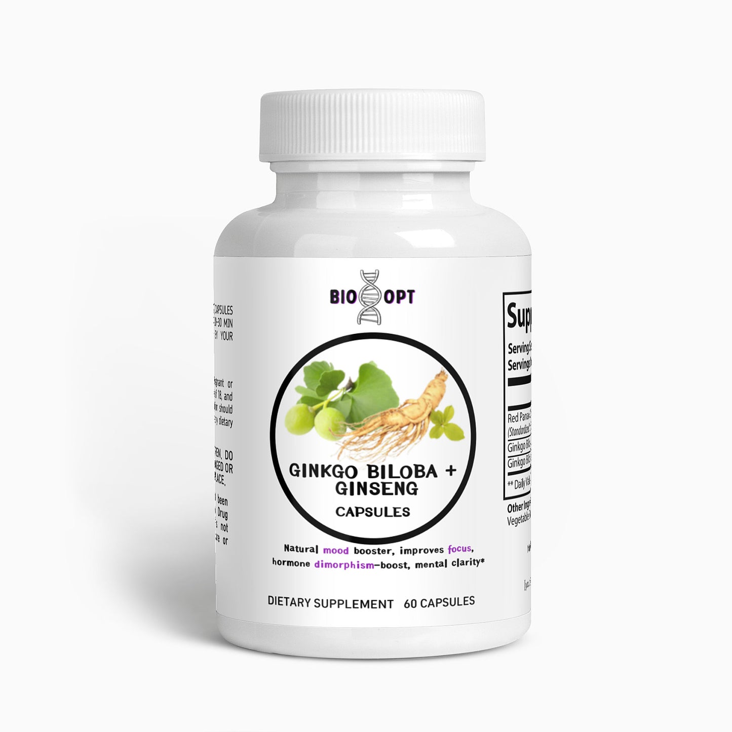 Ginkgo Biloba + Ginseng